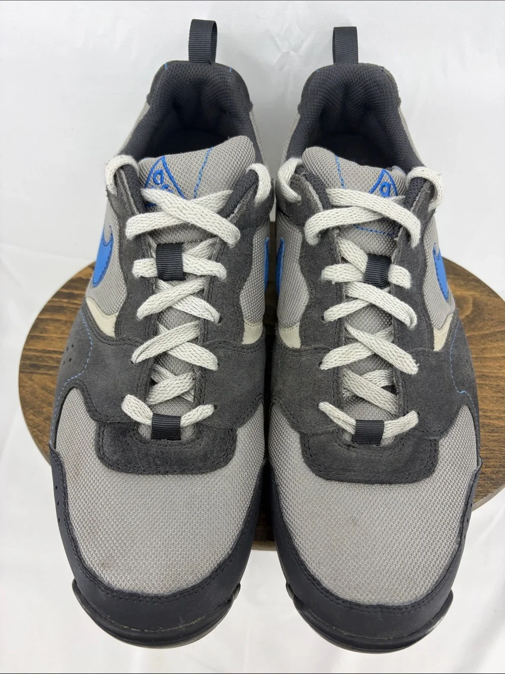 Nike Mens ACG Pyroclast Dark Shadow Italy Blue Trail Hiking Running Shoes, 9